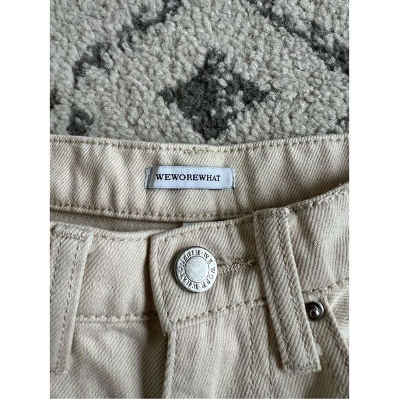 Weworewhat Jeans Womens 26 Denim Straight Tapered Leg Casual - Picture 6 of 8